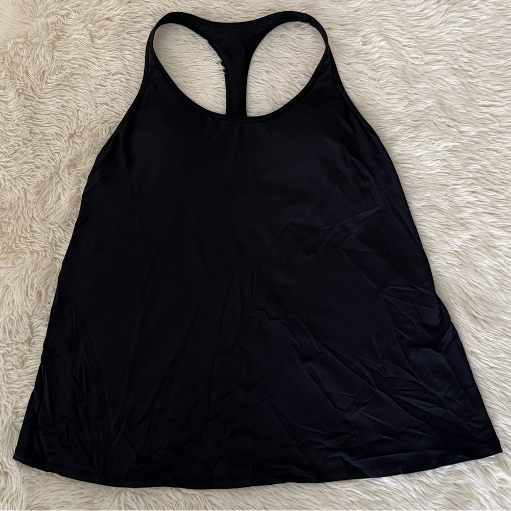 Victoria's Secret Black Racerback work out Tank Top